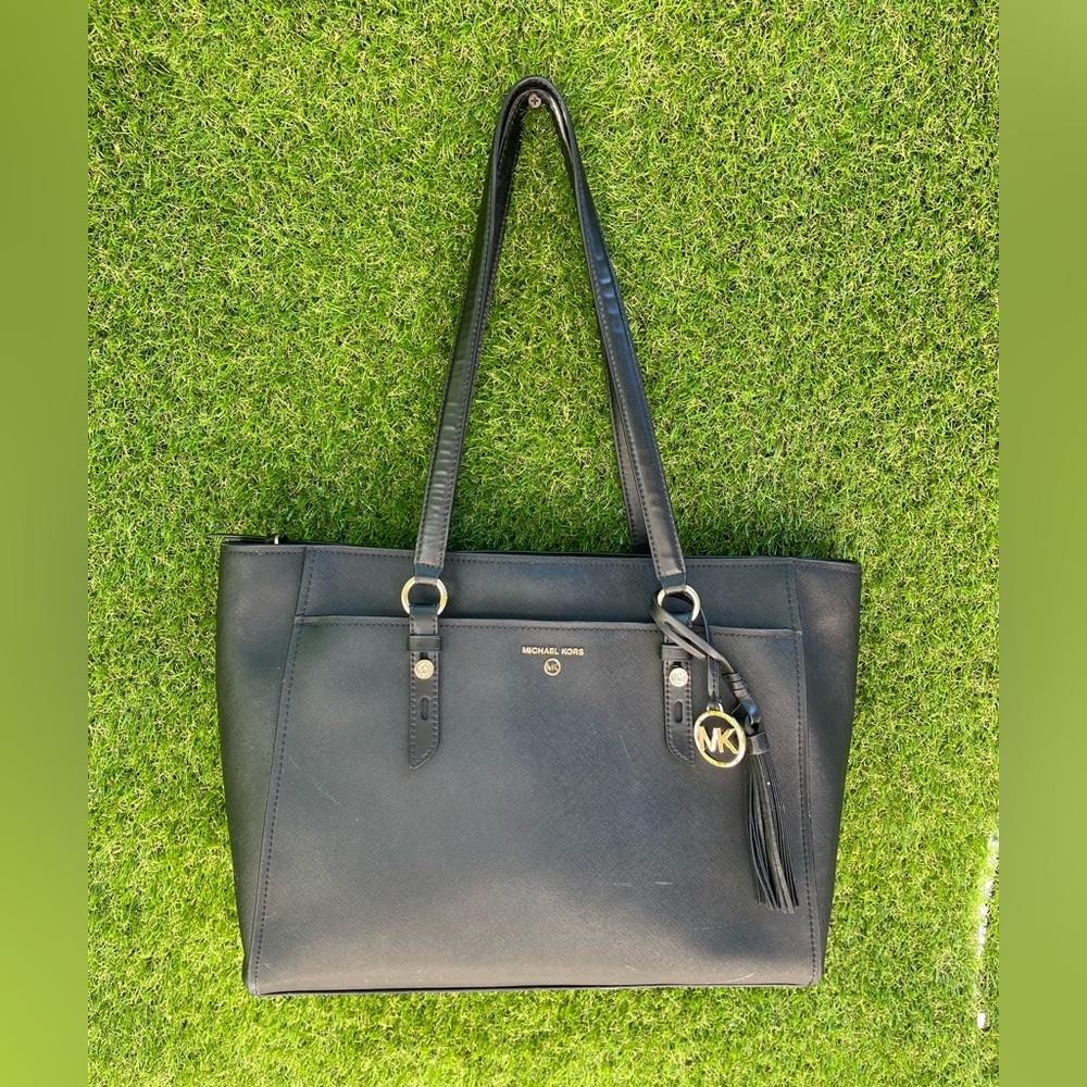 Michael Kors Jet Set Laptop Large Tote Travel Bag Purse